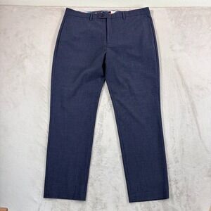 Ted Baker London Dress Trouser Pants in Navy Check Men 40Rx32 NWOT $249